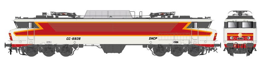 Locomotive électrique CC Ls Models 1/87 Arzens Logo Beffara – Époque IV
